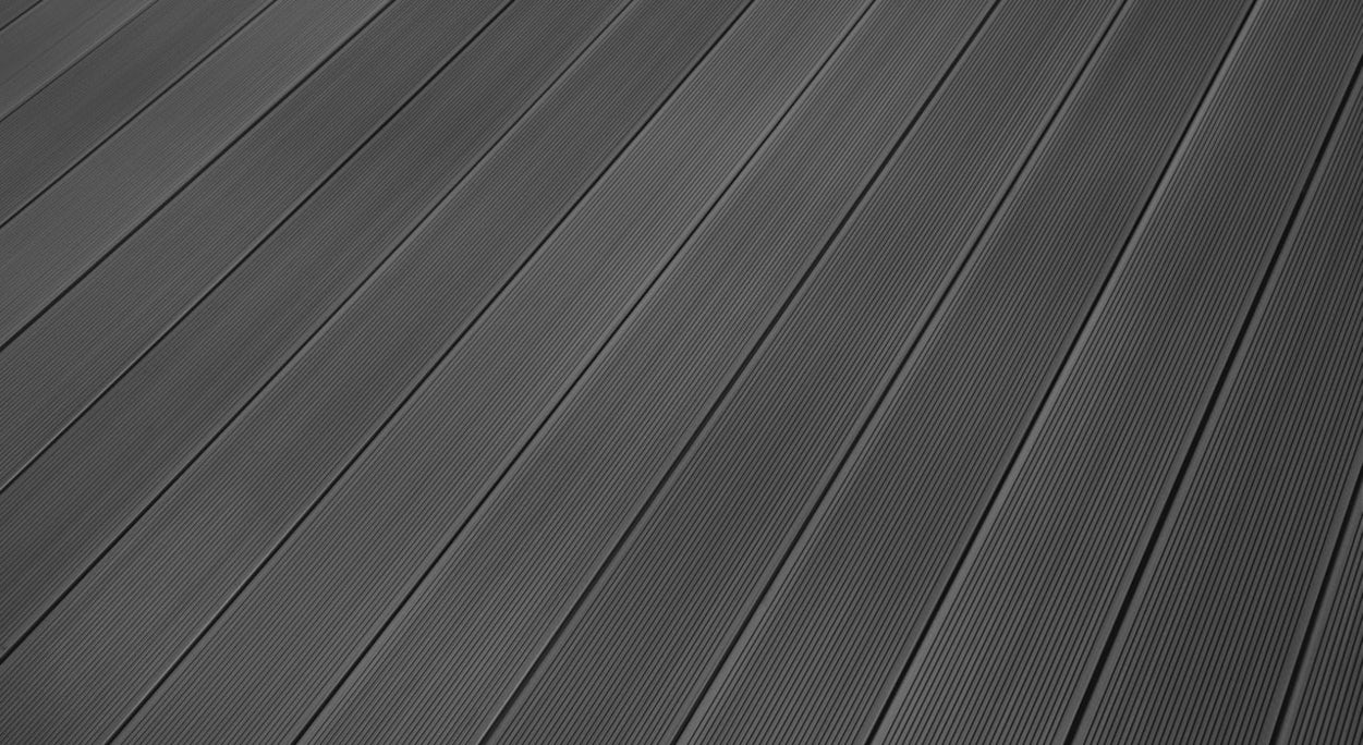 Set completo TitanWood 4m struttura massiccia in listoni scanalati grigio scuro 8,2m² incl. alluminio-UK