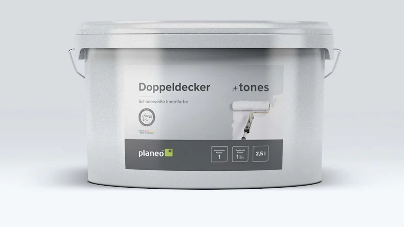 planeo double decker bianco 2,5l - opaco