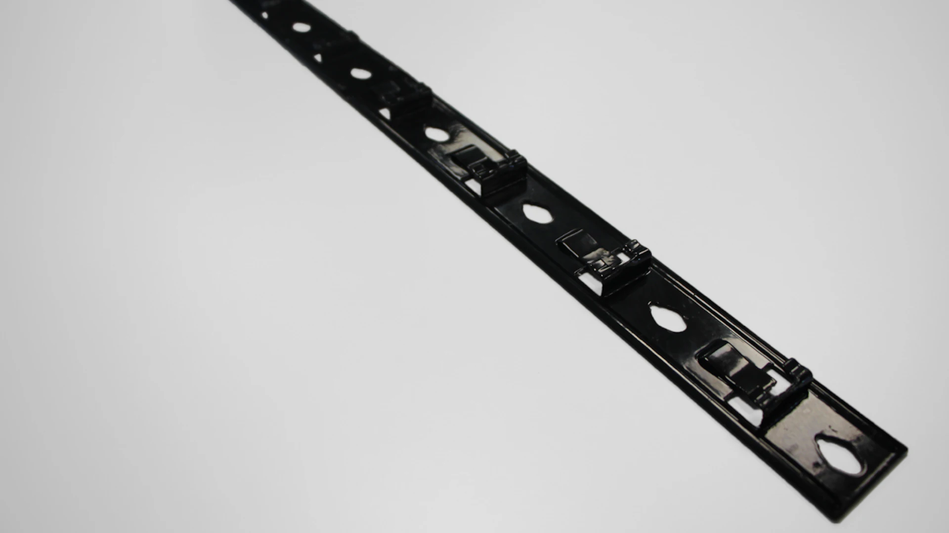 planeo façade clip rail inox noir 1,8m