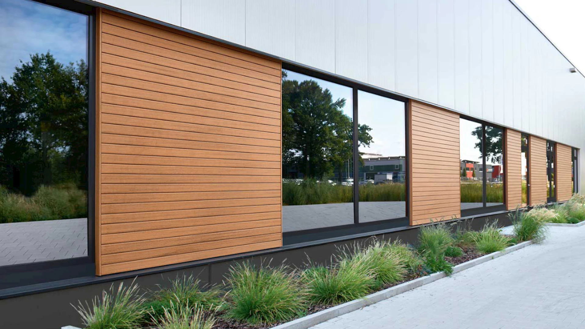 planeo Fassado - bardage composite façade chêne brun