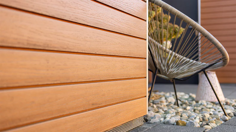 planeo Fassado - bardage composite façade brun ambré prime