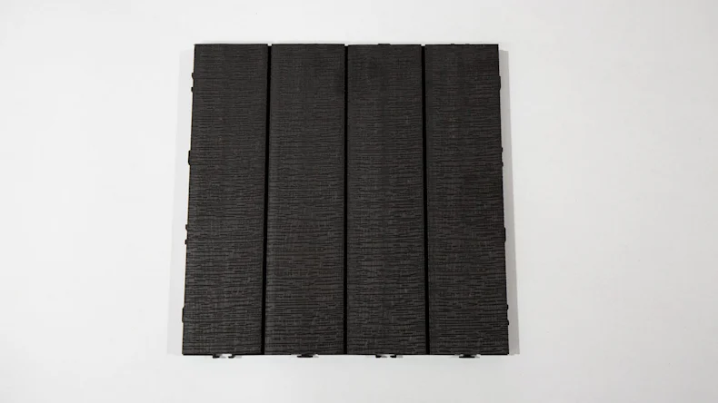 planeo WPC-Terrassenfliese Dark Grey zum Klicken - 10St.