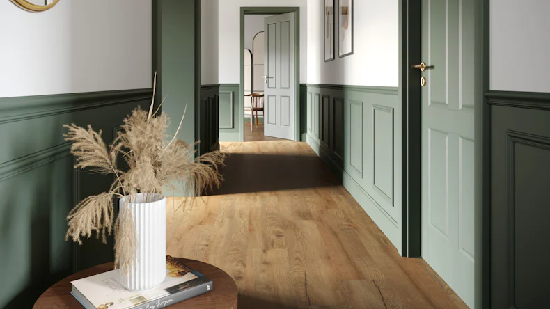 vinile adesivo planeo - Object Woodline Oak Gold | goffratura sincronizzata (PLDD2570-EGO)