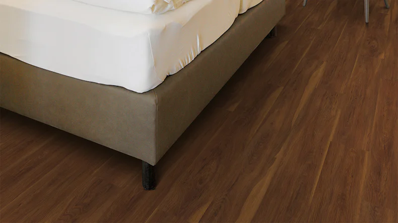 planeo Rigid Klick Vinyl - FlexCore 30 Middle Walnut | Trittschalldämmung integr. (plfc-5350FS30)