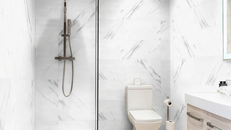 planeo Revea - revêtement mural plastique Marble brillant 60 x 30 cm