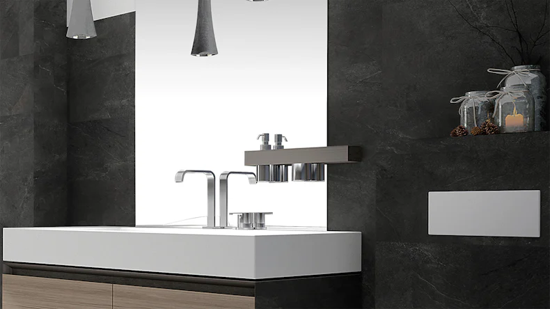 planeo Revea - revêtement mural plastique Slate Matt 60 x 30 cm