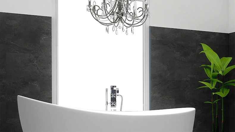 planeo Revea - revêtement mural plastique Slate Matt 60 x 30 cm