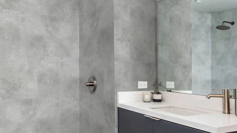 planeo Revea - Revêtement mural plastique Concrete Matt 60 x 30 cm