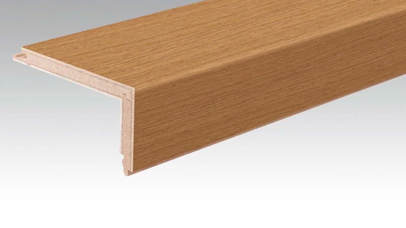 planeo Treppenkantenprofil aus Parkett L-Profil - Authentica Oak Optik angeräuchert (PMTL-7209)
