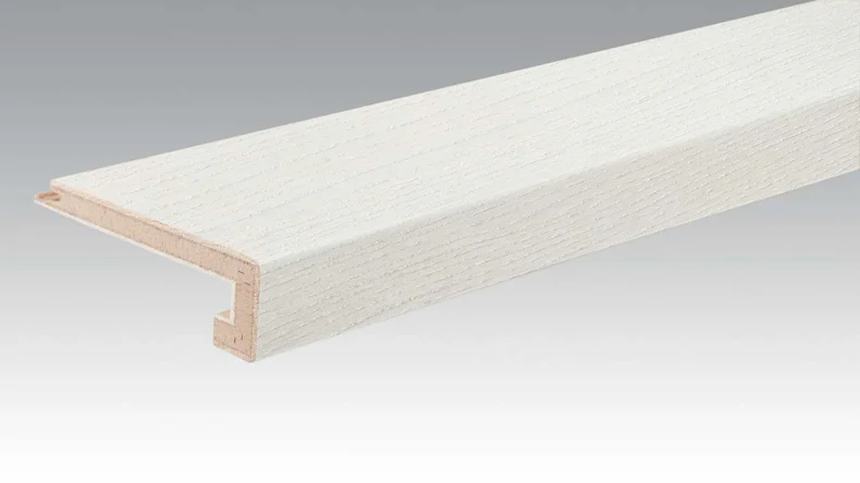 planeo Profilé pour nez de marche en parquet U-Profilé - Harmonia Oak Arctic White (PMTU-8009)