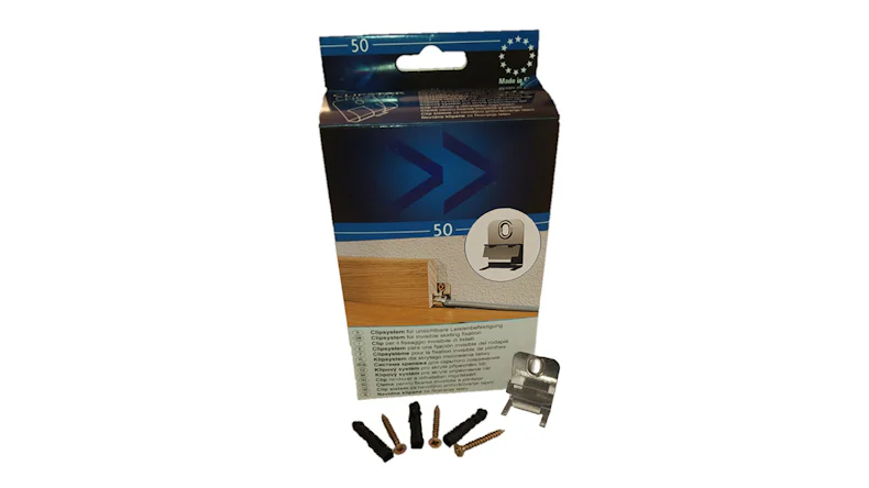 planeo skirting fixing clips 50 pcs.
