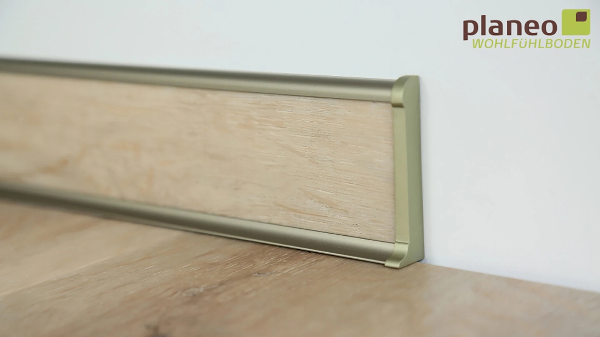 Prinz aluminium skirting board / baseboard for design flooring 270 cm