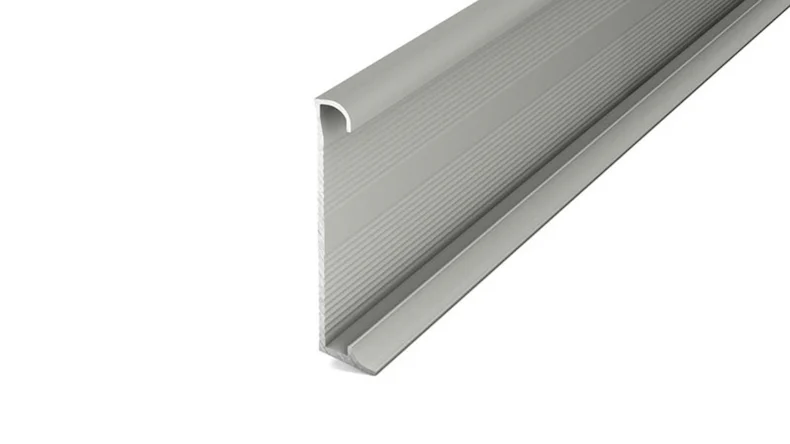 Battiscopa / zoccolo in alluminio Prinz per rivestimenti di design 270 cm