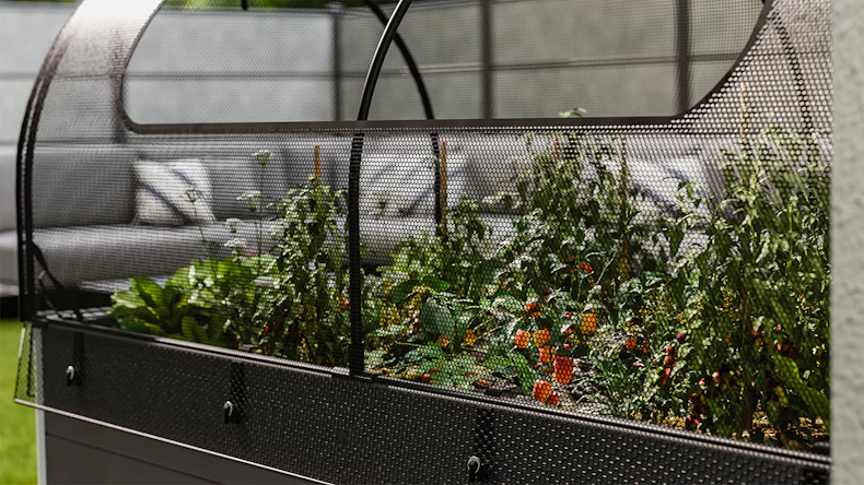 planeo Rete per letto rialzato - Nero 149,9 x 69,4 x 62 cm