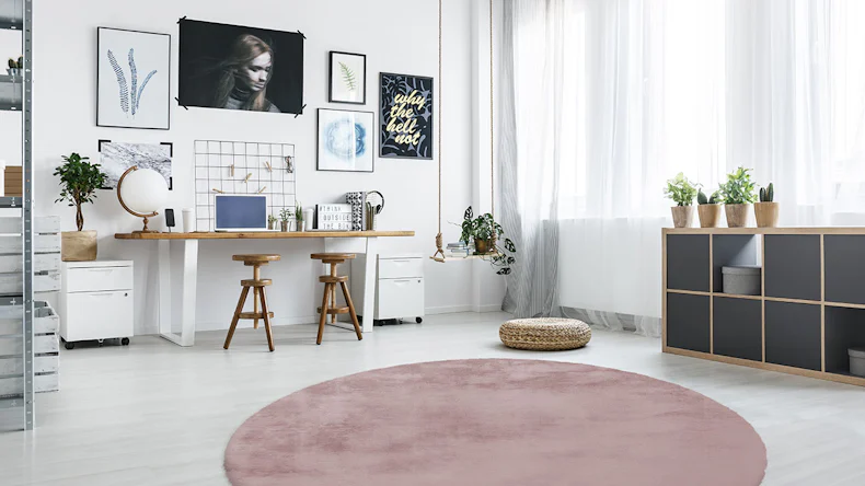 planeo Teppich - Rabbit 100 Rosa