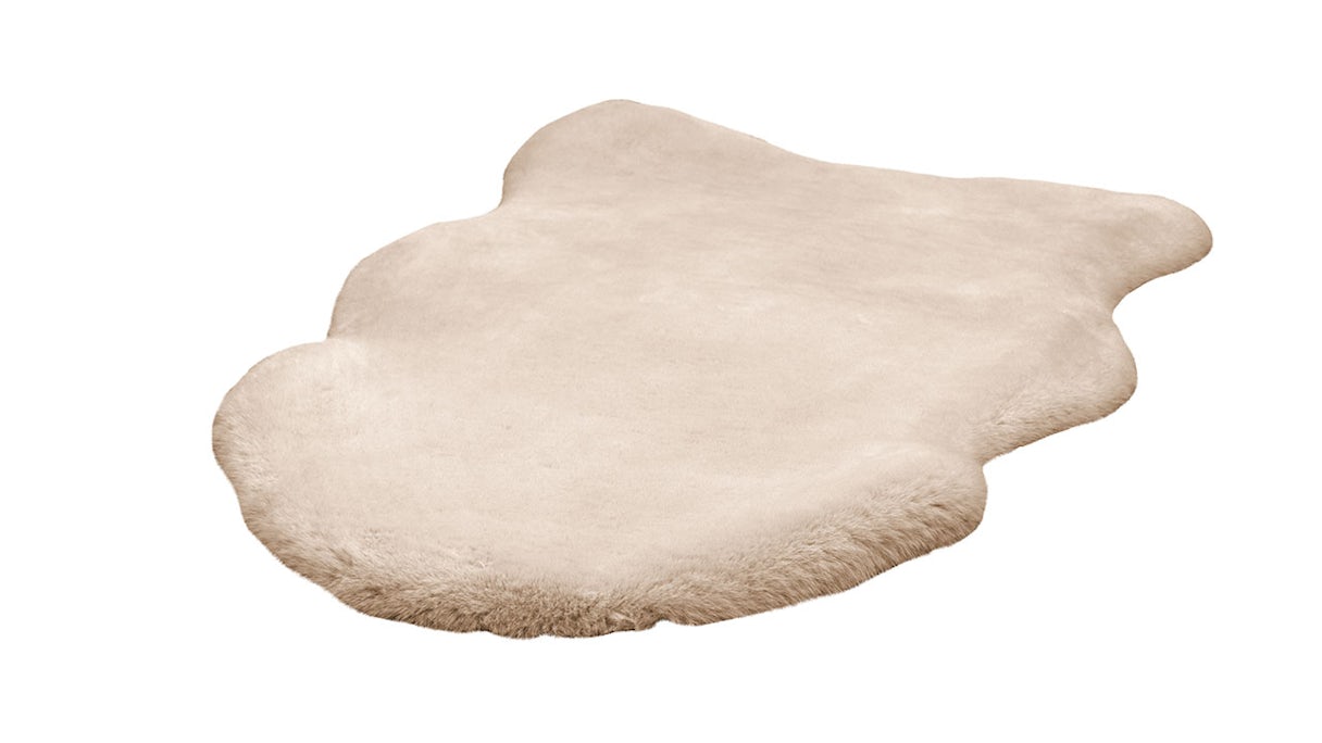 planeo carpet - Rabbit Sheepskin 200 cream 60 x 90 cm