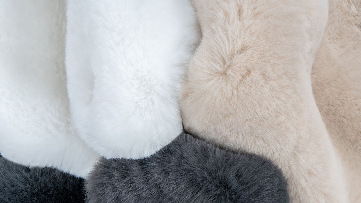 planeo carpet - Rabbit Sheepskin 200 cream 60 x 90 cm