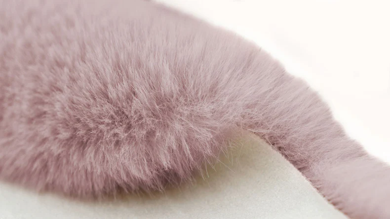 tappeto planeo - Coniglio Montone rovesciato 200 Rosa 60 x 90 cm