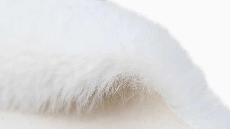 tappeto planeo - Coniglio Montone rovesciato 200 bianco 60 x 90 cm