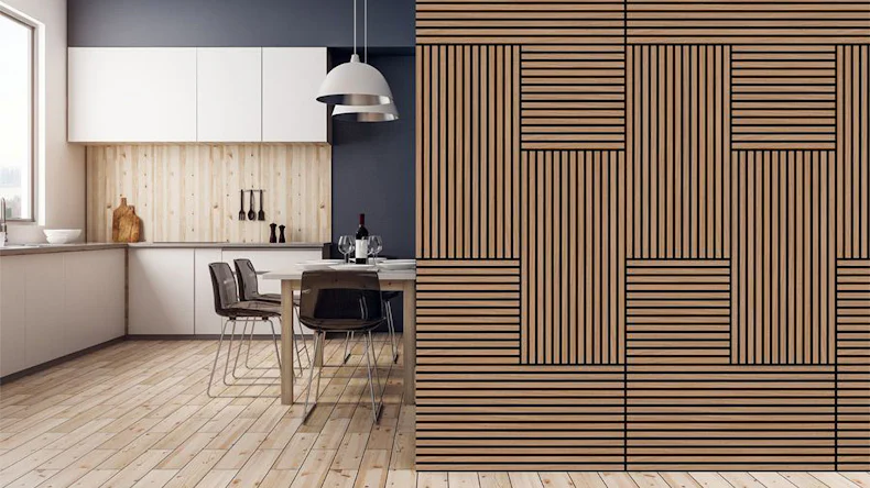 planeo Panneau acoustique - MixWall Timber Touch Ravon Oak 52 x 104 cm | Placage en bois véritable (PLMW-30011B)