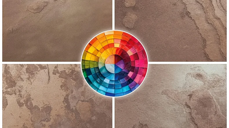 planeo EVOLITH Slate&Stone - Naturstein Wandverkleidung Ross Clay 1220 x 610 mm