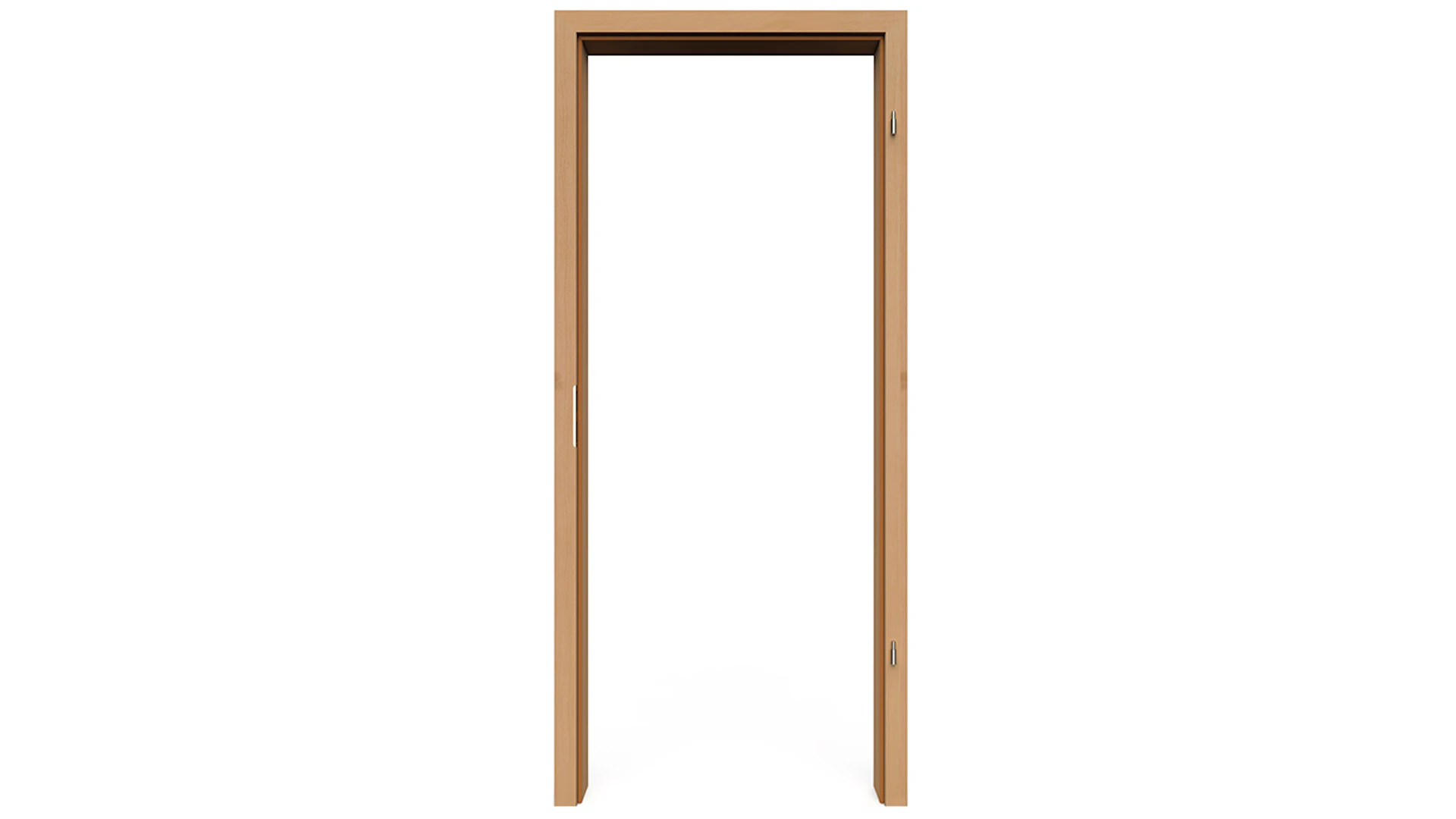 planeo Standard frame, rounded edge - CPL Beech - 1985 x 860 x 160 mm DIN right