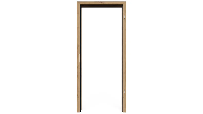 planeo Telaio standard, bordo arrotondato - CPL Oak - 2110 x 860 x 270 mm DIN sinistro