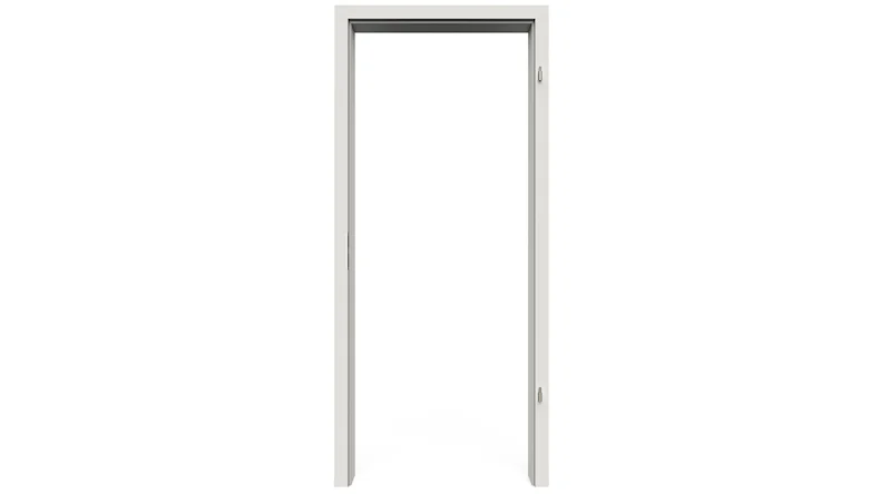planeo Standard Zarge Rundkante - Weisslack 9010 - 2110 x 735 x 100 mm DIN Links