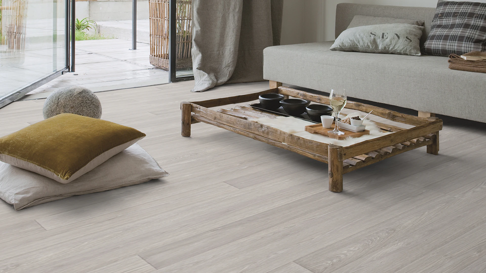 Gerflor PVC flooring - PRIMETEX NEWPORT WHITE 4m - 1528