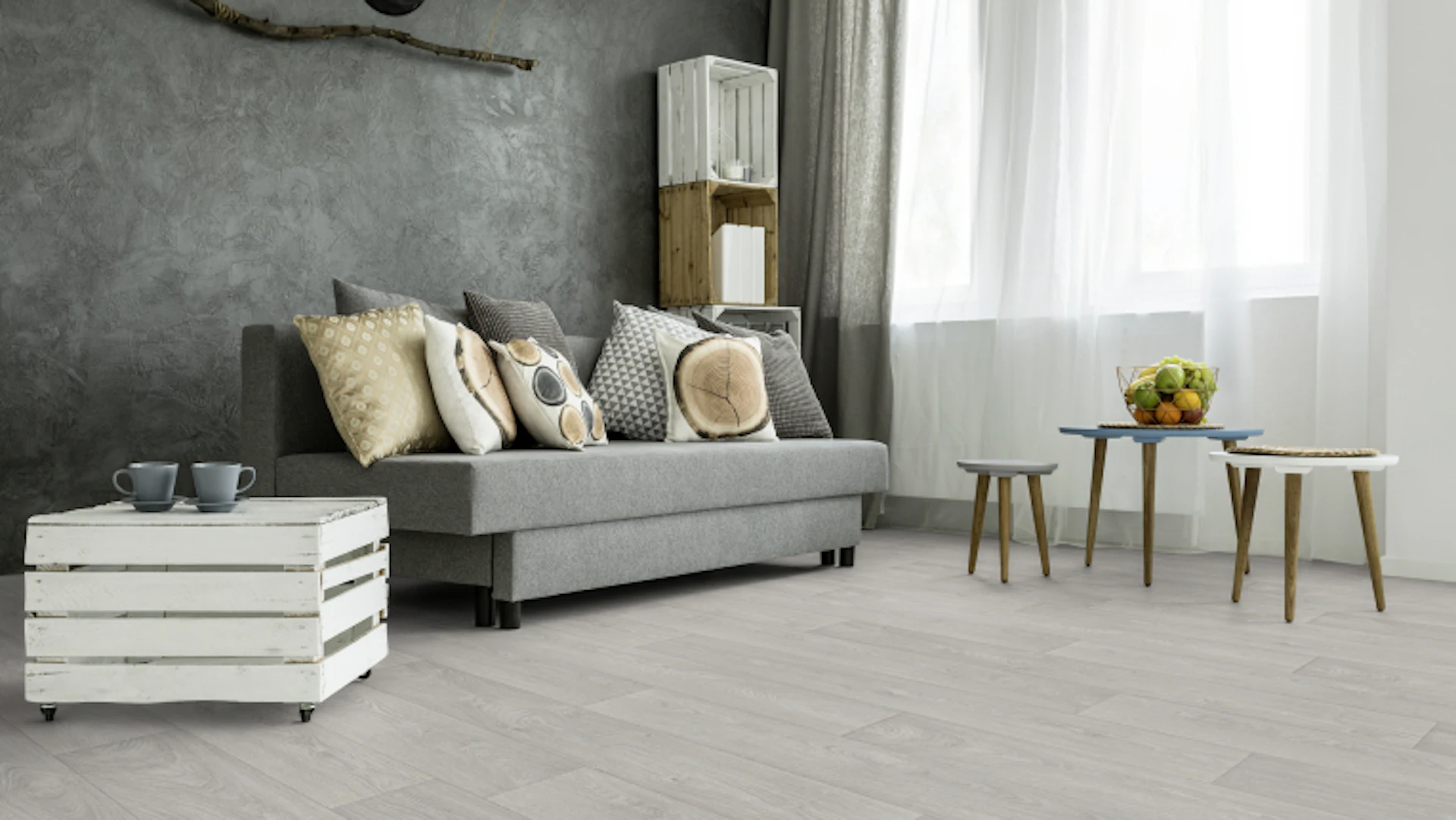 Gerflor PVC flooring - PRIMETEX NEWPORT WHITE 4m - 1528