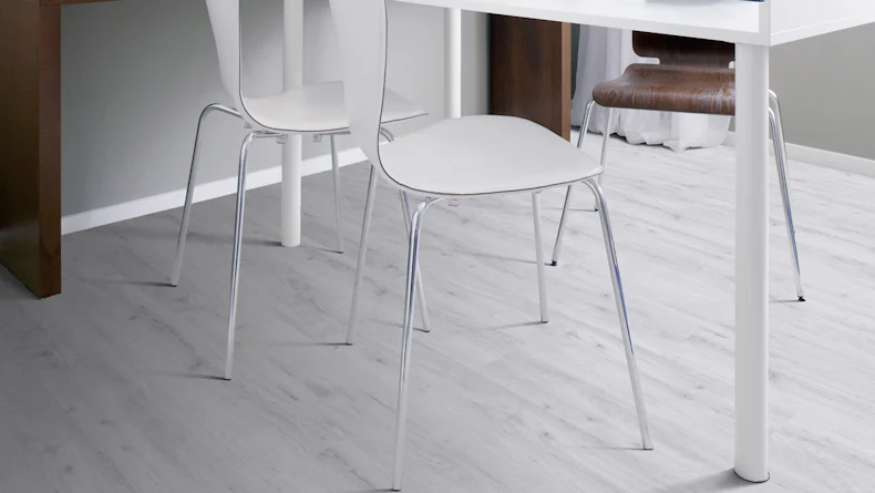 planeo Objekt Rigid Klick-Vinyl - Sunny White I MADE IN FRANCE