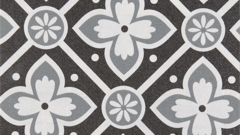 Gerflor revêtement de sol CV - BOOSTER ALMA BLACK & WHITE - 2316