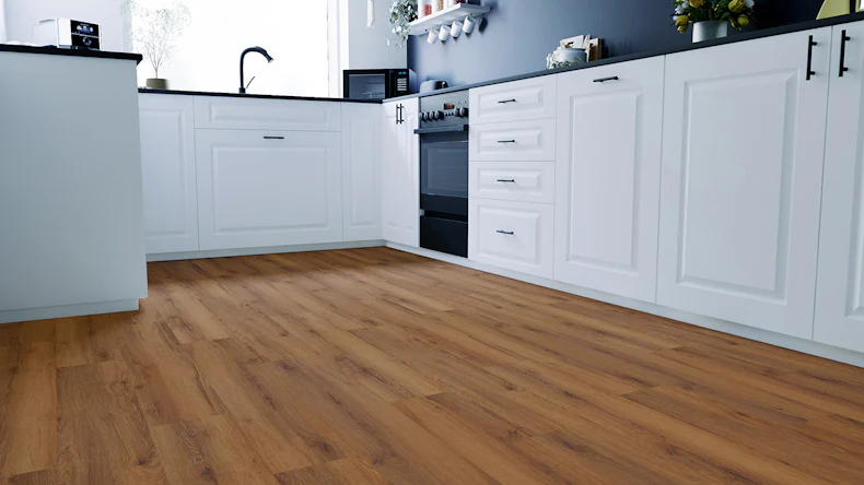 planeo Designboden zum Klicken - Eco Home&Health Rustic Oak Brown | Trittschalldämmung integr. (LO-EK-02)