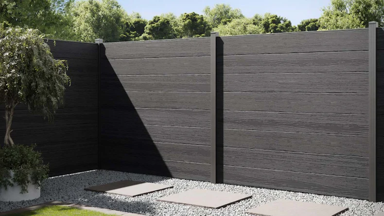 planeo AEX - Gartenzaun Graphit Antik