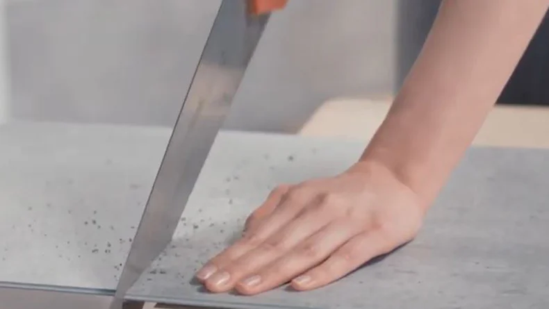 planeo StrongWall - Wandverkleidung Kunststoff Light Cement 65 x 37,5 cm