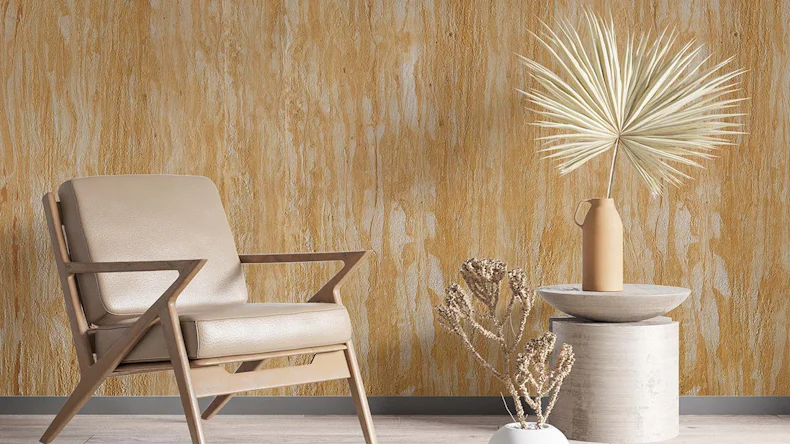 planeo StoneWall Flex - Wandverkleidung Rolltapete Sandstein lebhaft