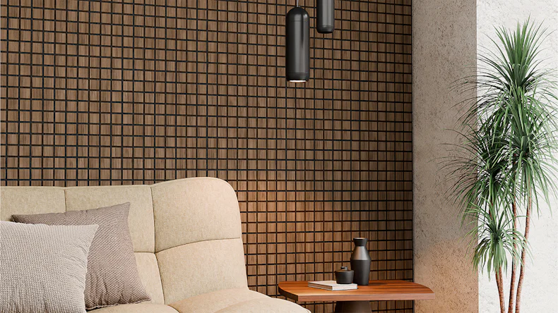 Skaben Akustikpaneele SilentWall Cube - Eiche Rustikal - 61 x 61 cm