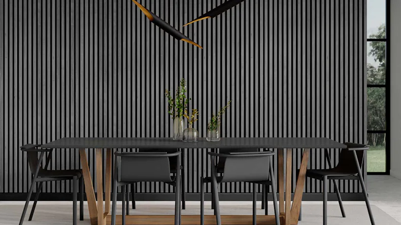 planeo Akupanel - Eiche Grau 240 x 60 cm