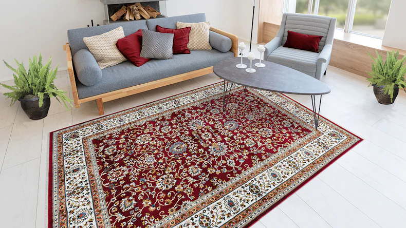 planeo Teppich - Scotland - Glasgow Rot 200 x 290 cm