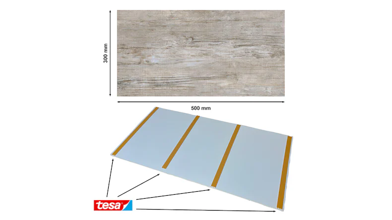 Skaben DesignWall Aqua Wandverkleidung Kunststoff - Italienische Pinie 60 x 30 cm