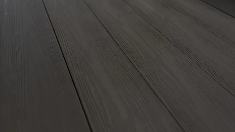 planeo Elegant BPC Terrassendiele - Pro 3D Massivdiele Carboneiche Holzstruktur