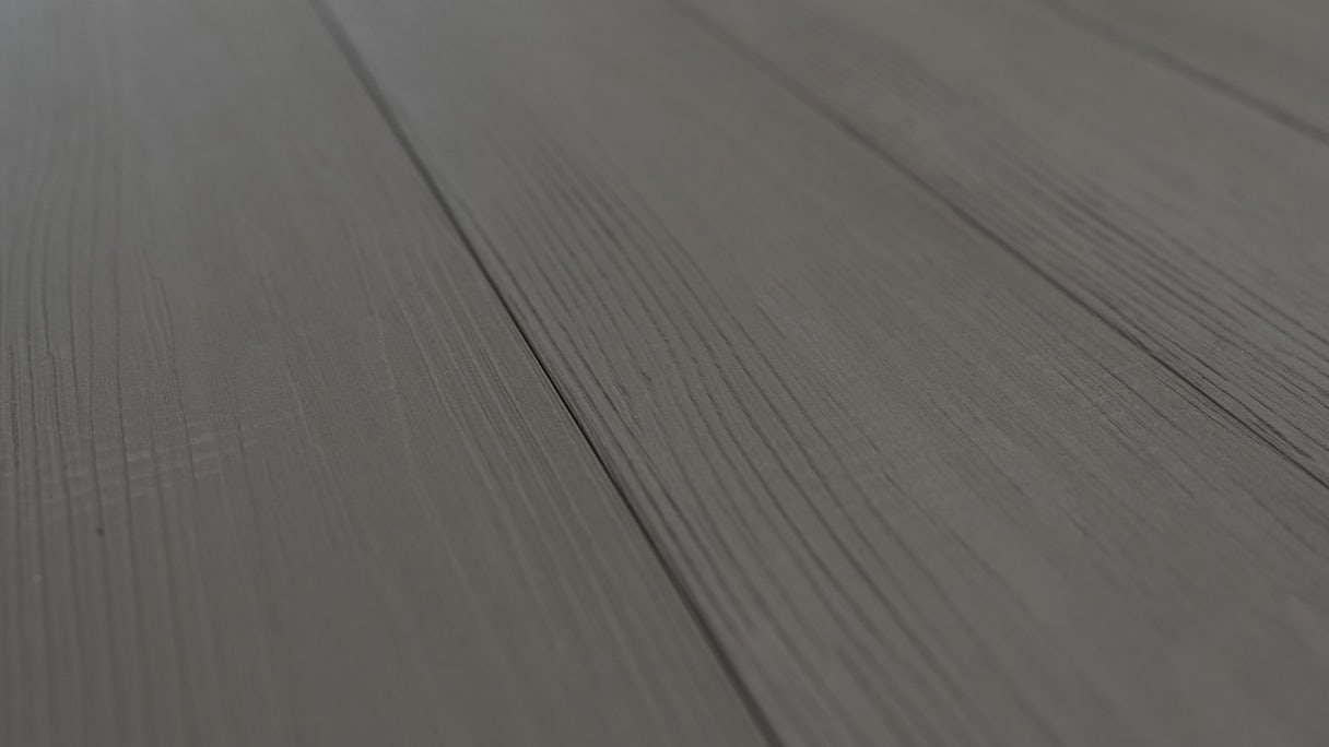 Complete set planeo oak grove 4m solid plank wood structure grey oak 60m² incl. aluminium-UK