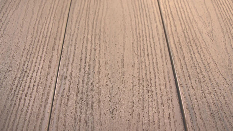 planeo TitanWood – tavola massiccia in marrone sabbia antico, invecchiata/spazzolata