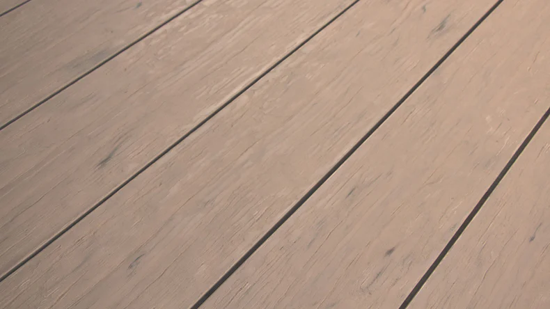 planeo TitanWood – tavola massiccia in marrone sabbia antico, invecchiata/spazzolata