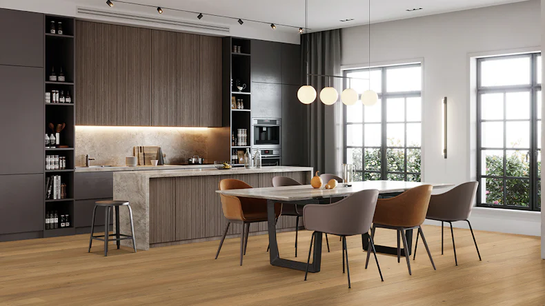 Pavimento in legno Skaben - Alpina Holzdesign Oak Mistwood | Aspetto autentico (SH-6208402)