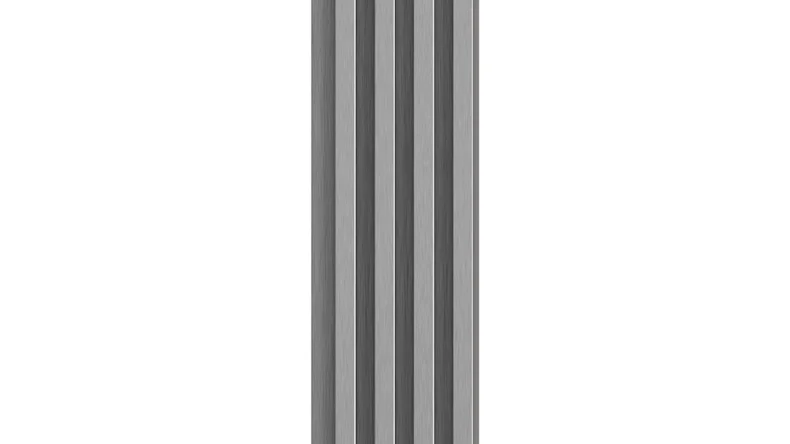 planeo Wandverkleidung Kunststoff Lamellenpaneele M - MPC Steel Brushed 16x265