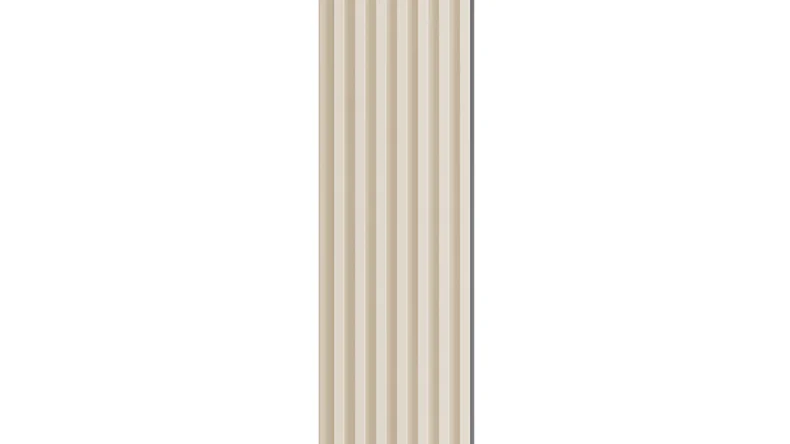 planeo Wandverkleidung Kunststoff Lamellenpaneele S - MPC Ivory Satin 14,8 x 265