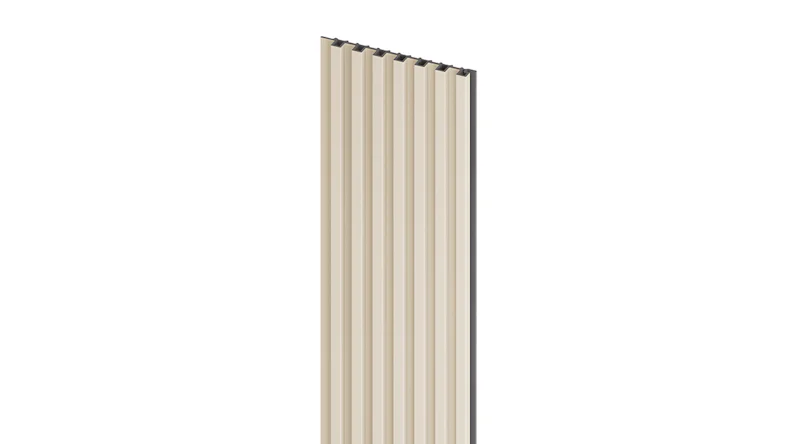 planeo Wandverkleidung Kunststoff Lamellenpaneele S - MPC Ivory Satin 14,8 x 265