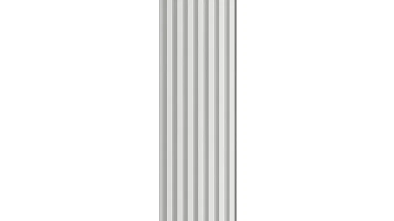 planeo Wandverkleidung Kunststoff Lamellenpaneele S - MPC Pure White 14,8 x 265