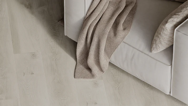 planeo Rigid Klick Vinyl - HOMEtec Basic 30 IXPE Soft Mid Grey | Trittschalldämmung integr. (RP-E30-7)